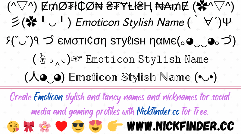 emoticon-fancy-text-font